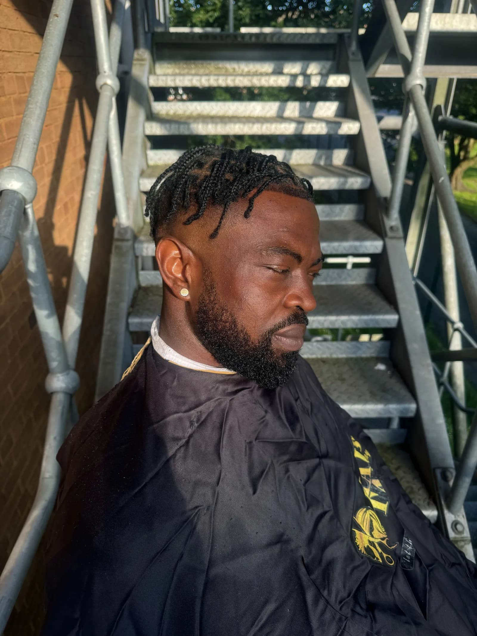 Men's cut and beard trim