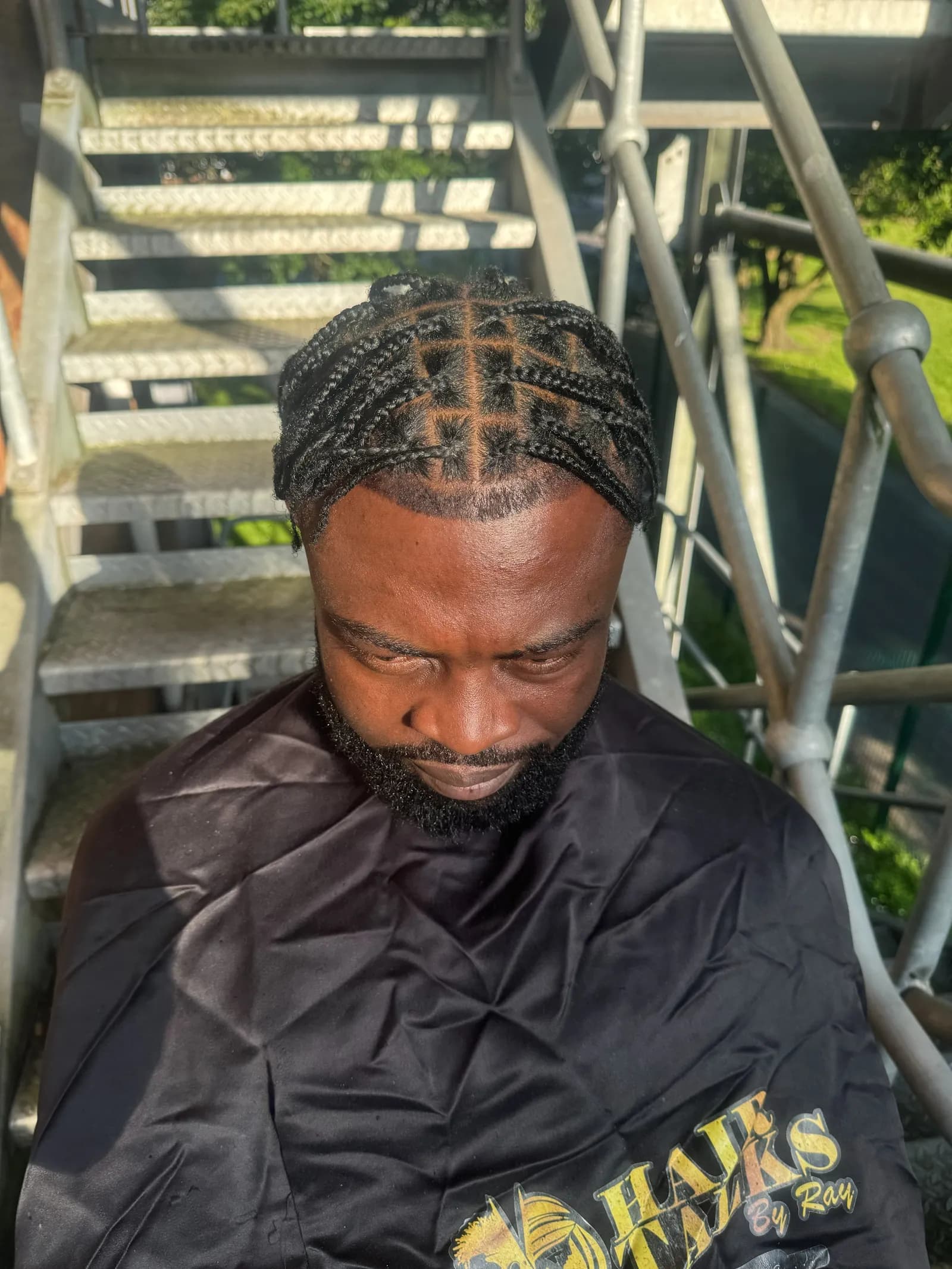 Fresh men's haircut