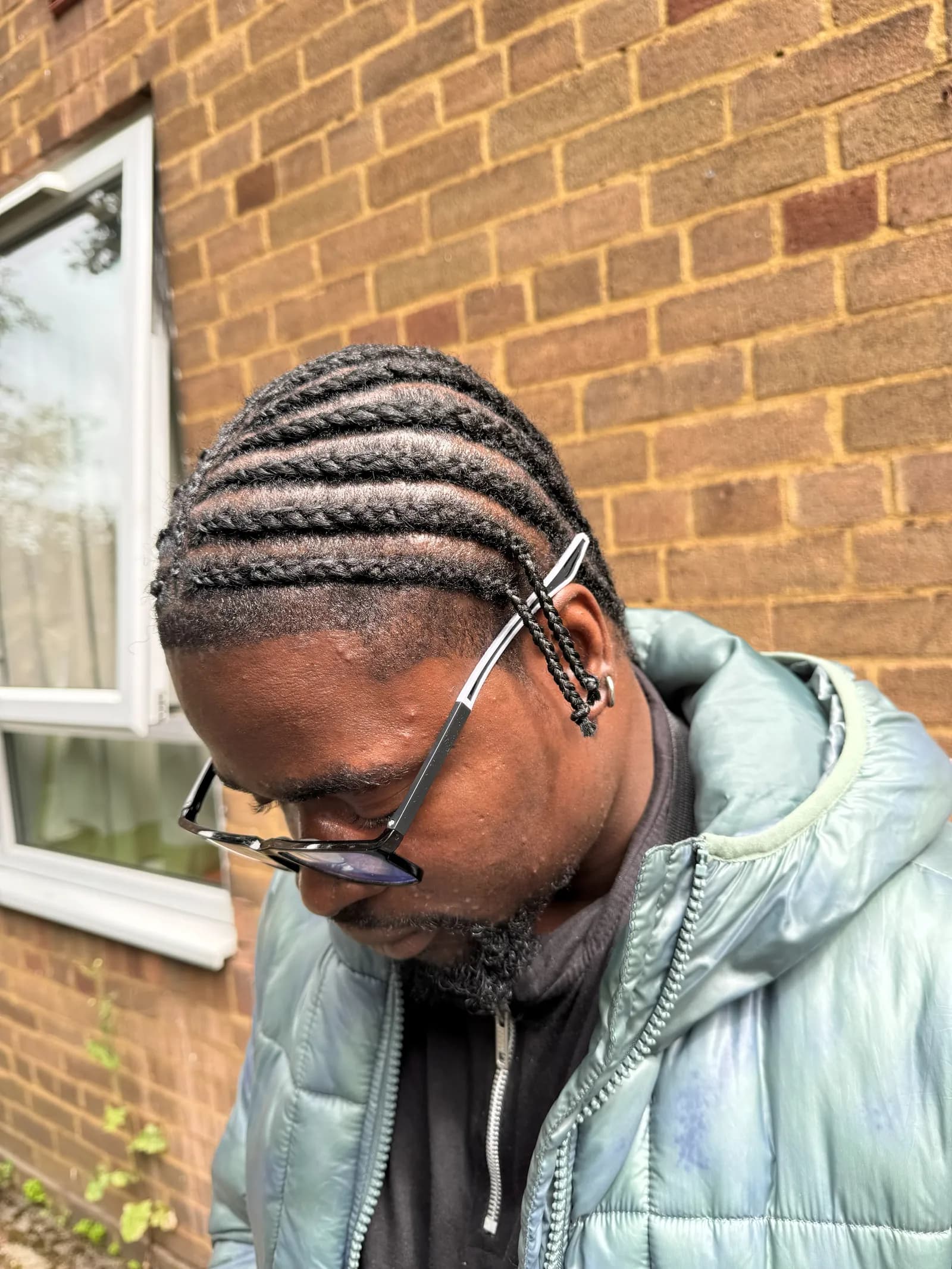 Men's cornrows