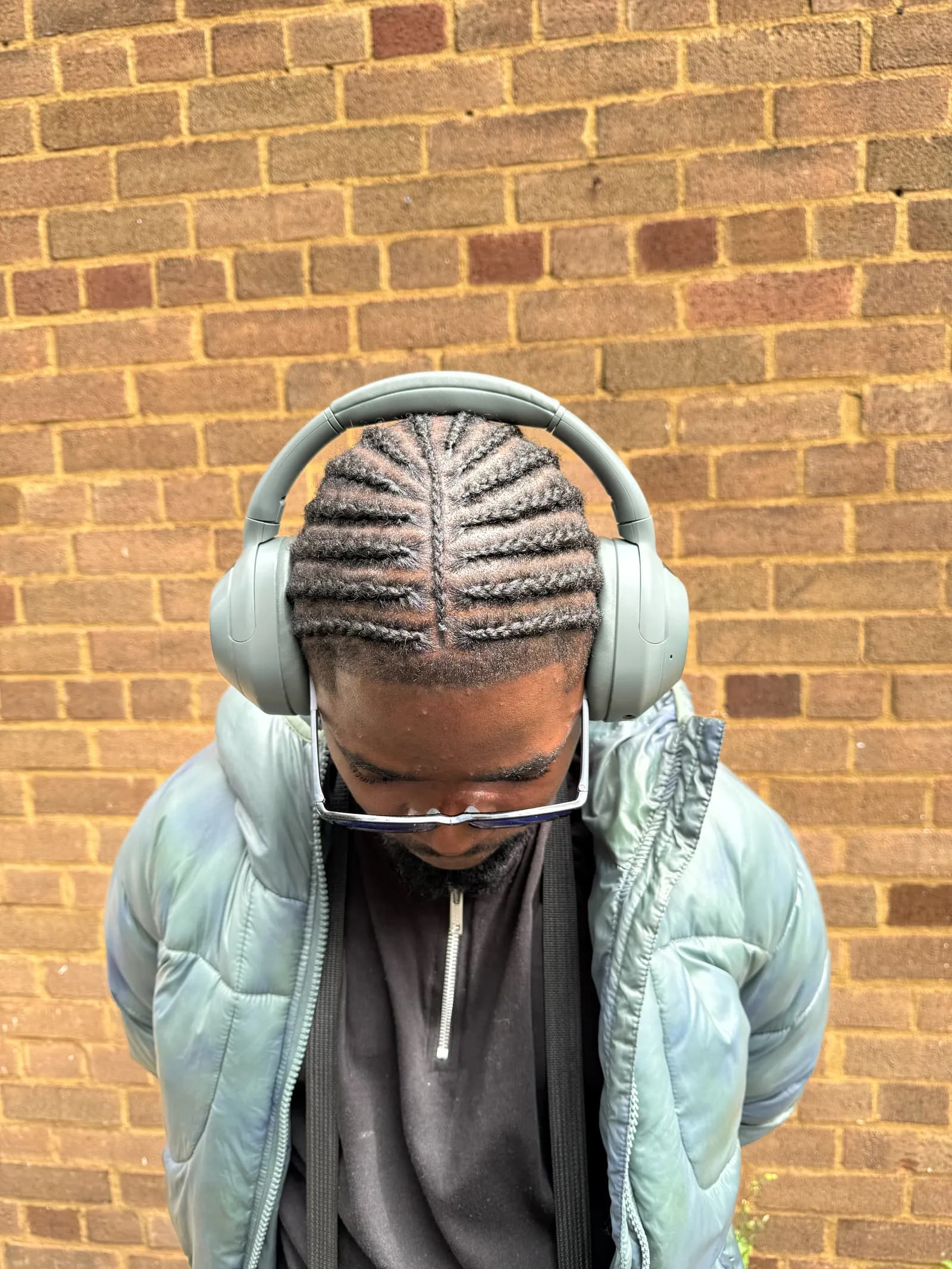 Neat cornrows