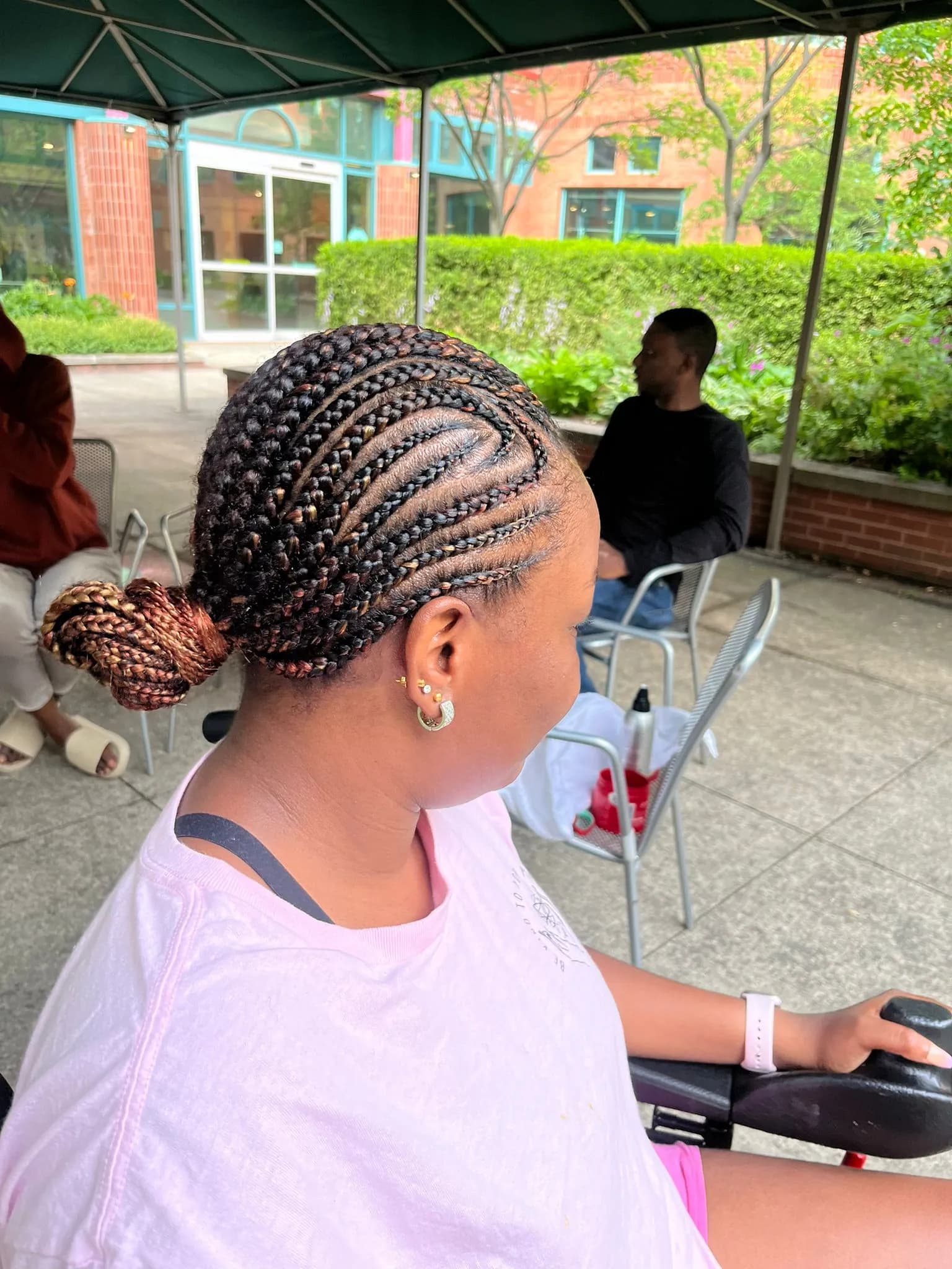 Lemonade feed-in braids