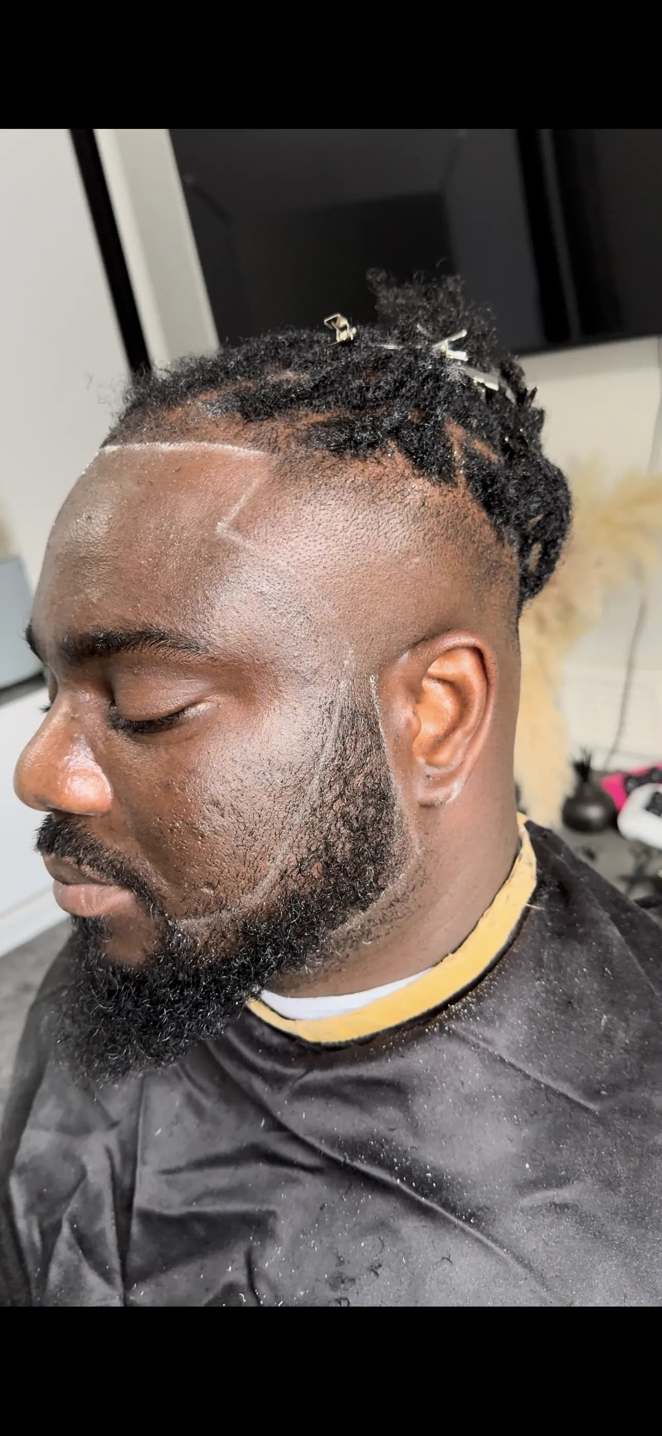 Two-strand twists styled up