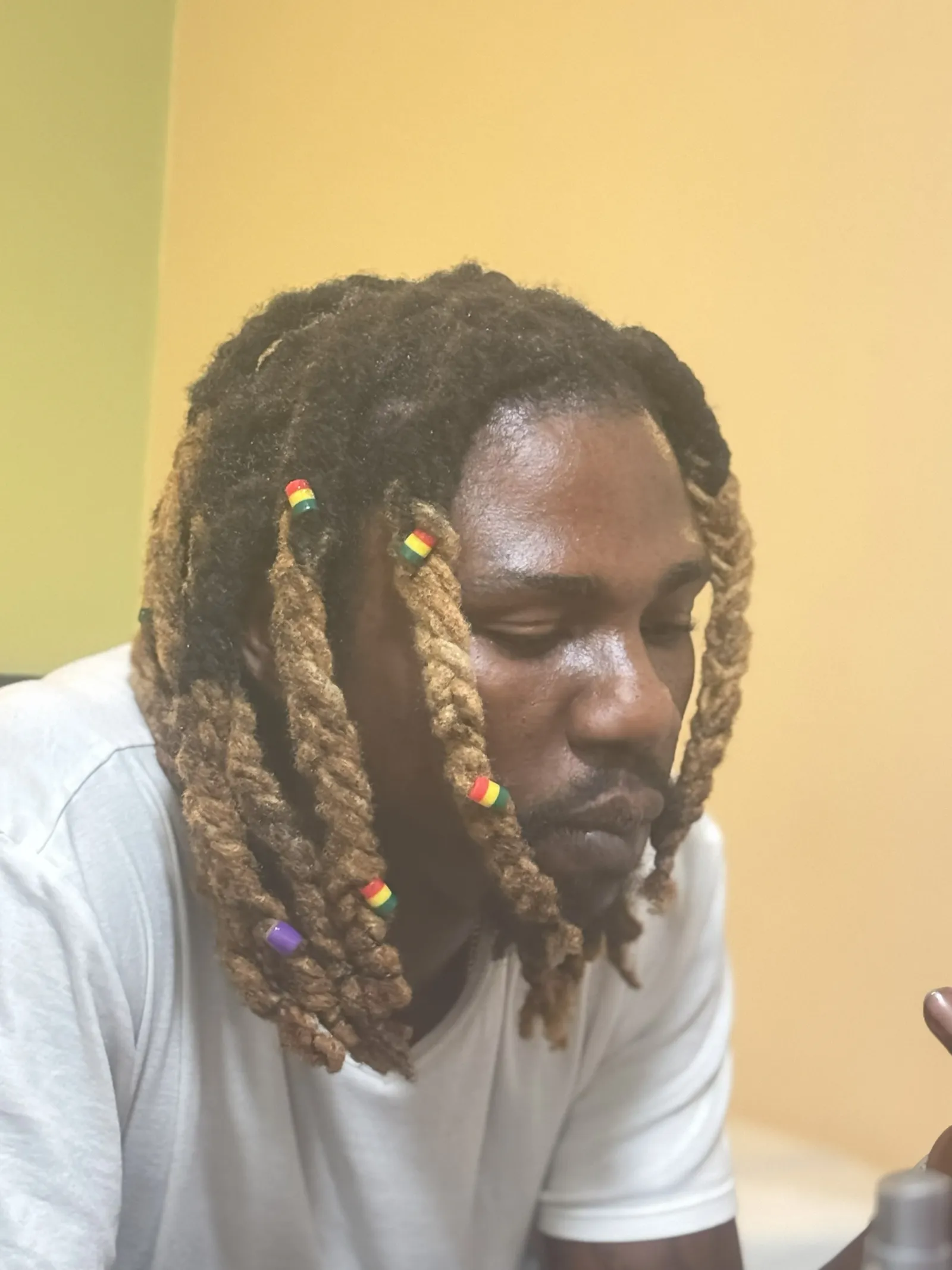 Shoulder-length locs